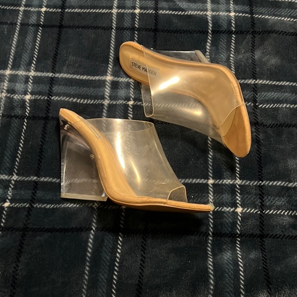 Steve Madden Evolve Clear Wedge Heel 